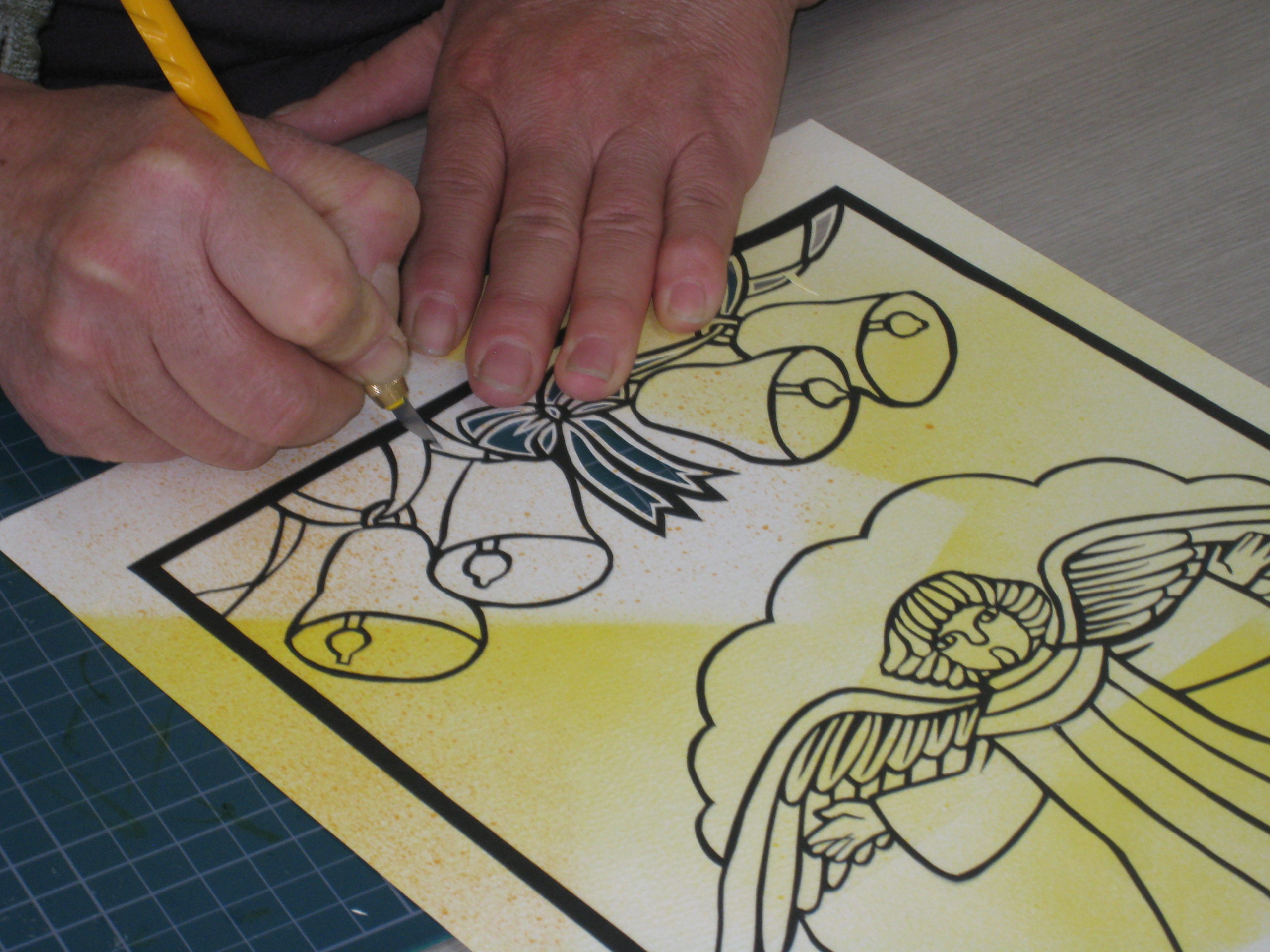 はじめての切り絵